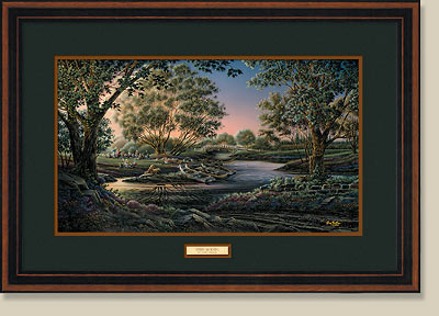 Spring Morning Framed Print